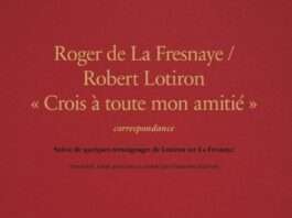 « Crois à toute mon amitié » : La Fresnaye/Lotiron. Rencontre avec Françoise Lucbert, Université Laval (Québec) et spécialiste de Roger de la Fresnaye